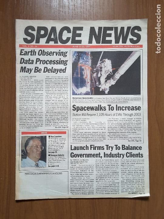 Collezionismo di Riviste e Giornali: Space News Vol. 8, No 24. Noticias del espacio. En ingl&eacute;s.