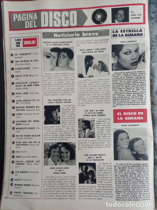 Coleccionismo de Revistas y Peri&oacute;dicos: righeira rocio jurado angela carrasco alan parson el fary carmen y antonio morales rosalia dans