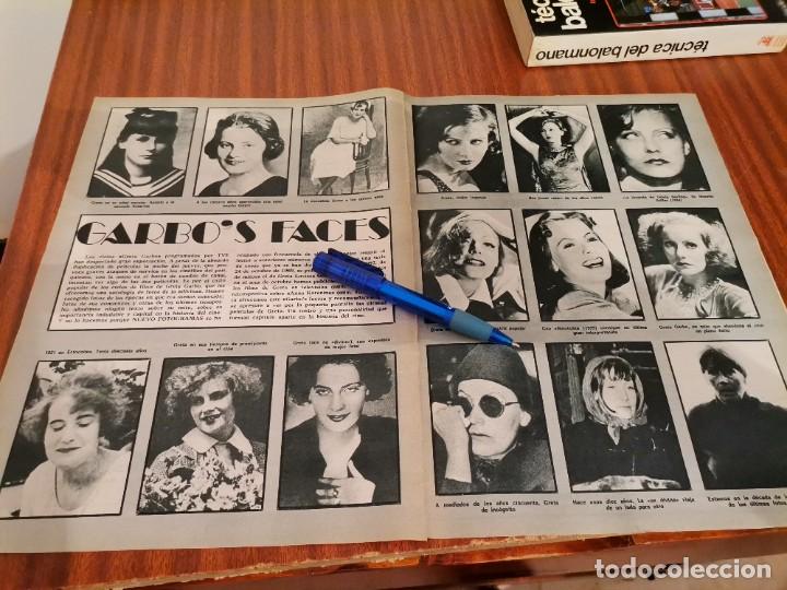 Coleccionismo de Revistas y Peri&oacute;dicos: GRETA GARBO GARBO'S FACES RECORTE REVISTA 2 PAGINAS 1972