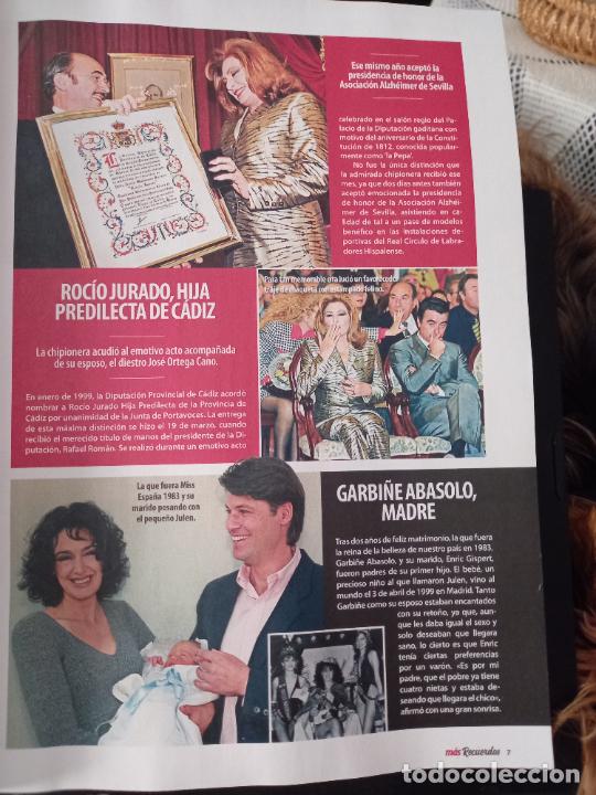 Coleccionismo de Revistas y Peri&oacute;dicos: garbi&ntilde;e abasolo miss espa&ntilde;a rocio jurado