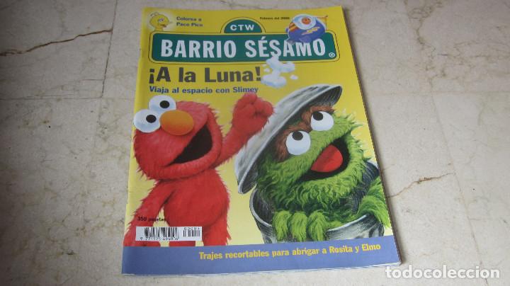 Coleccionismo de Revistas y Peri&oacute;dicos: REVISTA CTW BARRIO SESAMO - &iexcl;A LA LUNA! - FEBRERO 2000