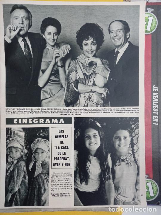 Coleccionismo de Revistas y Peri&oacute;dicos: elizabeth taylor liz richard burton SYDNEY LINDSAY LA CASA DE LA PRADERA