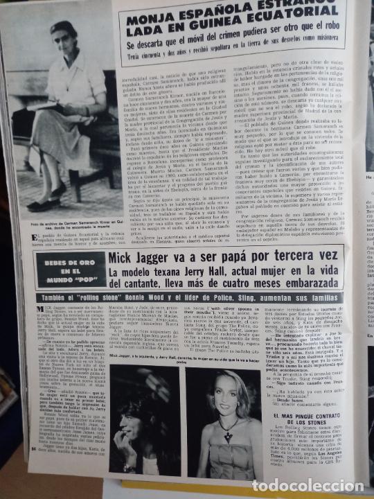 Coleccionismo de Revistas y Peri&oacute;dicos: JERRY HALL MICK JAGGER ROLLING STONES THE