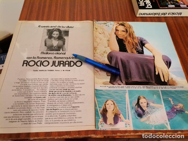 Coleccionismo de Revistas y Peri&oacute;dicos: ROC&Iacute;O JURADO MALLORCA OTO&Ntilde;AL RECORTE REVISTA 6 PAGINAS + P&Oacute;STER 1972