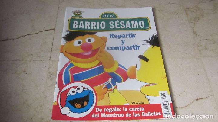 Coleccionismo de Revistas y Peri&oacute;dicos: REVISTA BARRIO SESAMO CTW - REPARTIR Y COMPARTIR