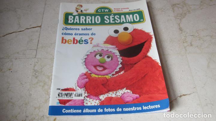 Coleccionismo de Revistas y Peri&oacute;dicos: REVISTA BARRIO SESAMO CTW - &iquest;QUIERES SABER COMO ERAMOS DE BEBES? - MAYO 2000