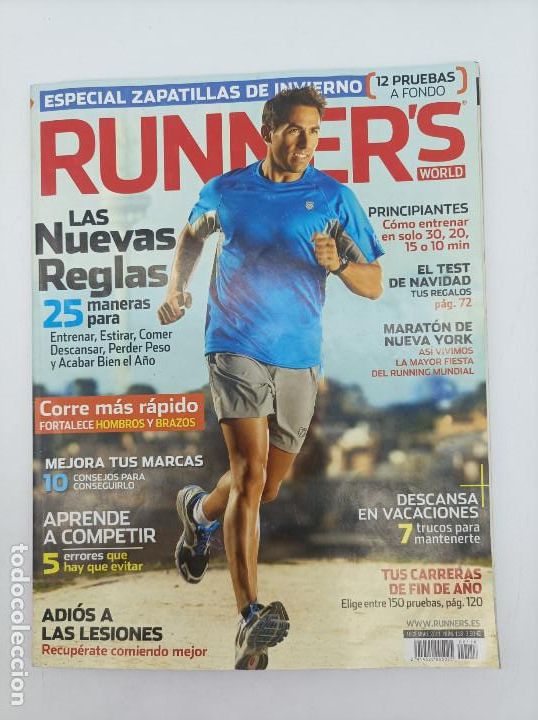 Colecionismo de Revistas e Jornais: RUNNERS WORLD DICIEMMBRE 2011