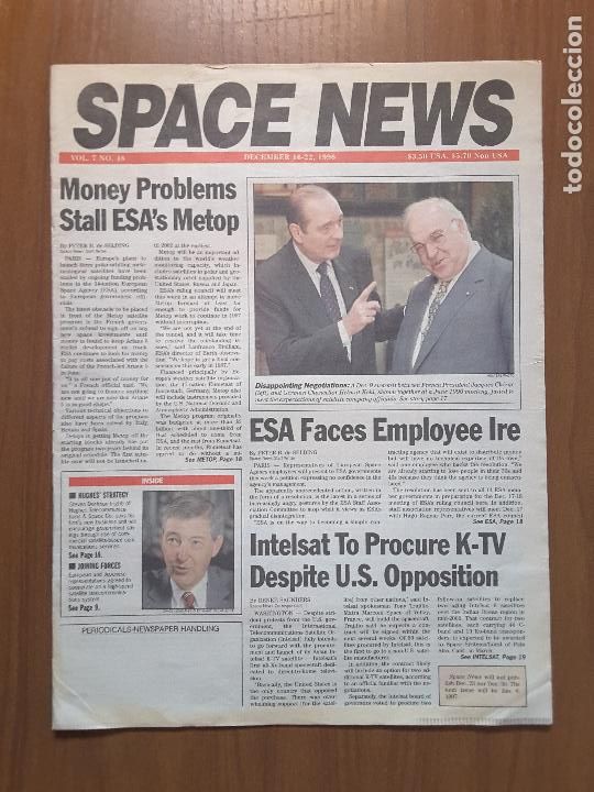 Collezionismo di Riviste e Giornali: Space News Vol. 7, No 48. Noticias del espacio. En ingl&eacute;s.