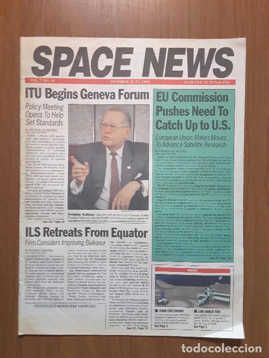 Collezionismo di Riviste e Giornali: Space News Vol. 7, No 41. Noticias del espacio. En ingl&eacute;s.