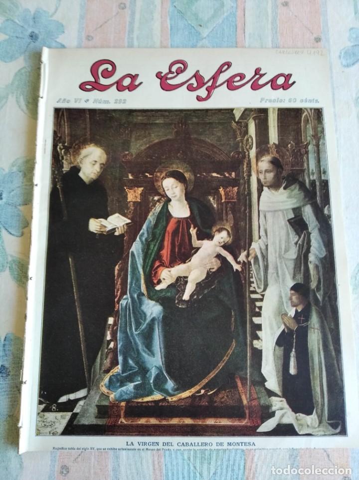 Coleccionismo de Revistas y Peri&oacute;dicos: REVISTA LA ESFERA. A&Ntilde;O VI. N&ordm; 292, 2 DE AGOSTO 1919. EL BOTIJO EN PAR&Iacute;S. LOS LIBROS DE OTRO....LEER
