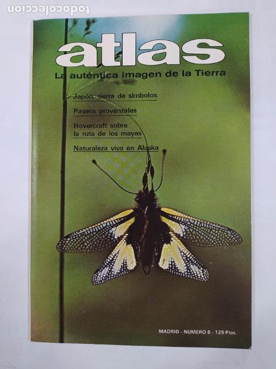 Coleccionismo de revistas y peri&oacute;dicos: REVISTA N&ordm; 6 ATLAS. LA AUTENTICA IMAGEN DE LA TIERRA. JAP&Oacute;N. ALASKA. TDKR67