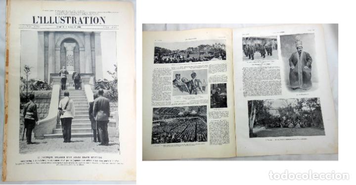 Collezionismo di Riviste e Giornali: L'ILLUSTRATION. N&ordm; 3410 , 4 Juillet 1908. A Port-Arthur apr&egrave;s la guerre; Les &eacute;v&eacute;nements de Perse