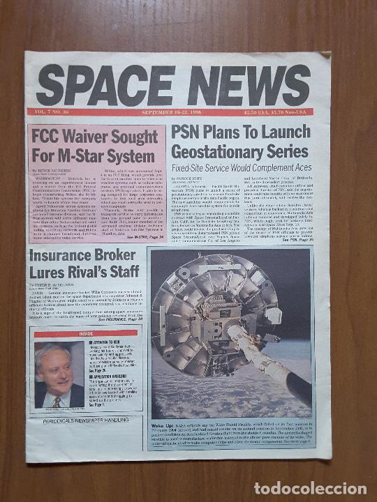 Collection Magazines and Newspapers: Space News Vol. 7, No 36. Noticias del espacio. En ingl&eacute;s.