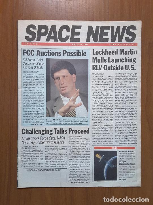 Collezionismo di Riviste e Giornali: Space News Vol. 7, No 29. Noticias del espacio. En ingl&eacute;s.