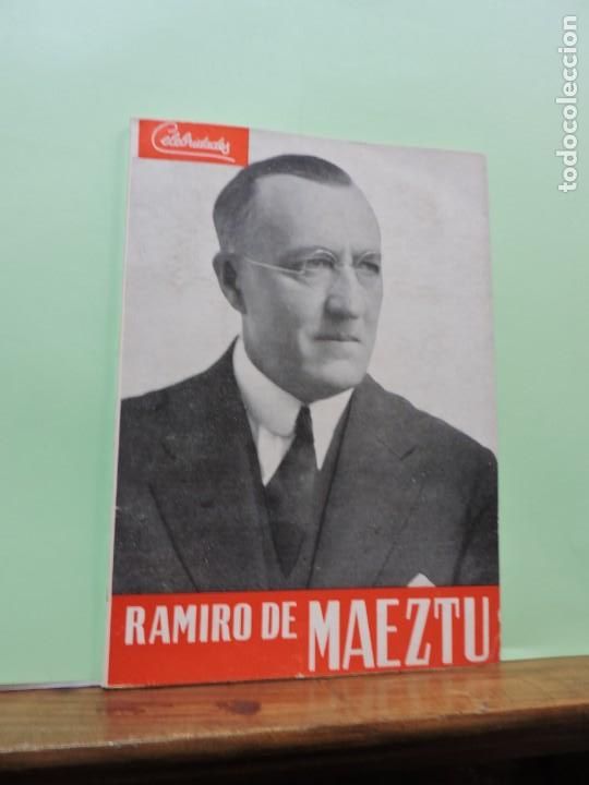 Collezionismo di Riviste e Giornali: Ramiro de Maetzu. Celebridades Revista Popular de Biograf&iacute;as. Madrid 1965.