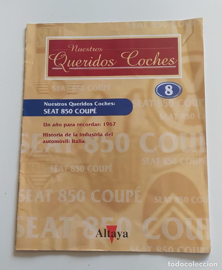 Coleccionismo de revistas y peri&oacute;dicos: FASCICULO 8. NUESTROS QUERIDOS COCHES - SEAT 850 COUPE