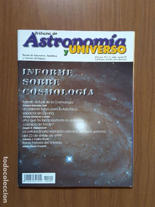 Collezionismo di Riviste e Giornali: Tribuna de Astronom&iacute;a y Universo 1-2