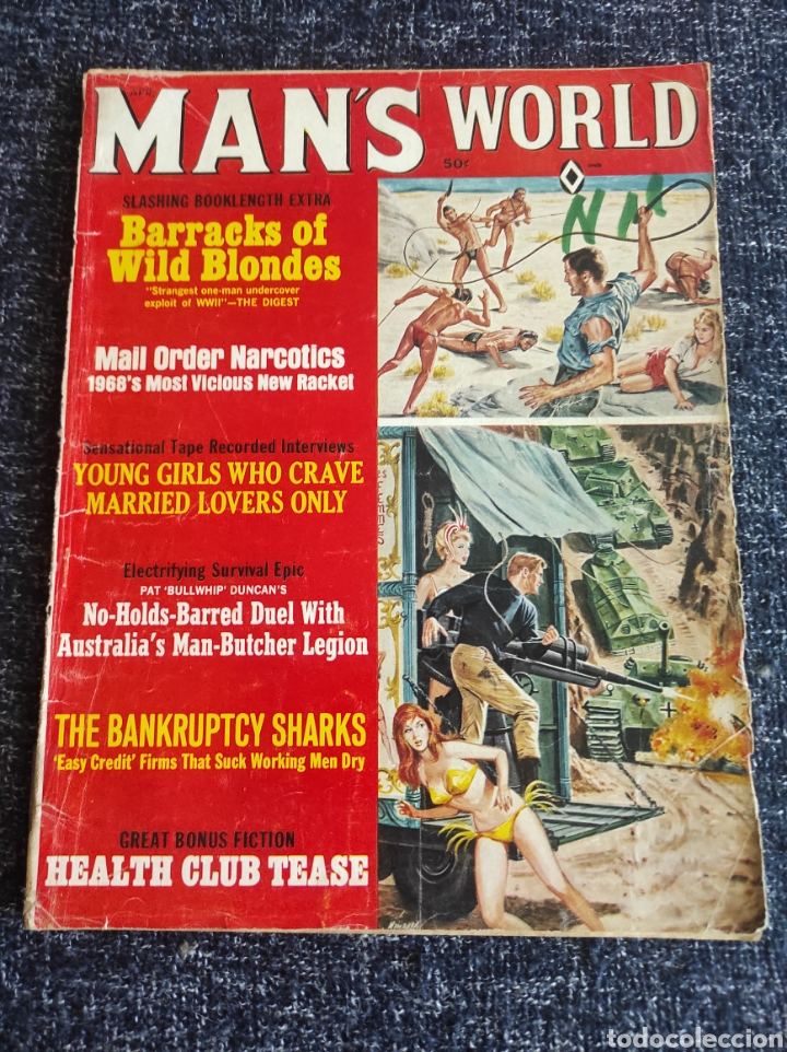 Collection Magazines and Newspapers: Man's WORLD VOL. 14 N&ordm; 2 APRIL 1968 EDICION AMERICANA