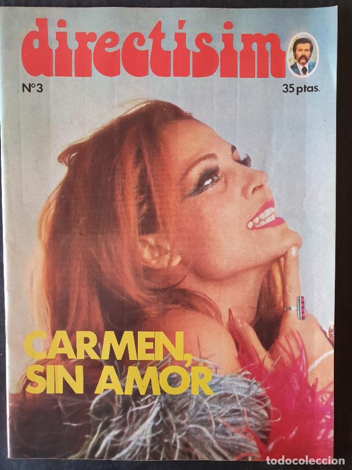 Coleccionismo de Revistas y Peri&oacute;dicos: REVISTA DIRECTISIMO N&ordm; 3 A&Ntilde;O 1975 - CARMEN SEVILLA BIGOTE ARROCET