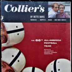 Coleccionismo de Revistas y Periódicos: REVISTA COLLIER'S, DICIEMBRE 1955. EN PORTADA: ALL AMERICA FOOTBALL TEAM. Lote 337810958