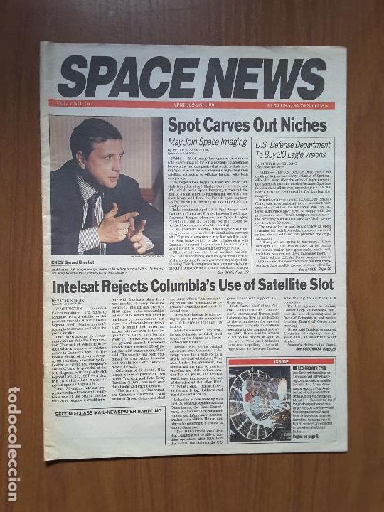 Colecionismo de Revistas e Jornais: Space News Vol. 7, No 16. Noticias del espacio. En ingl&eacute;s.