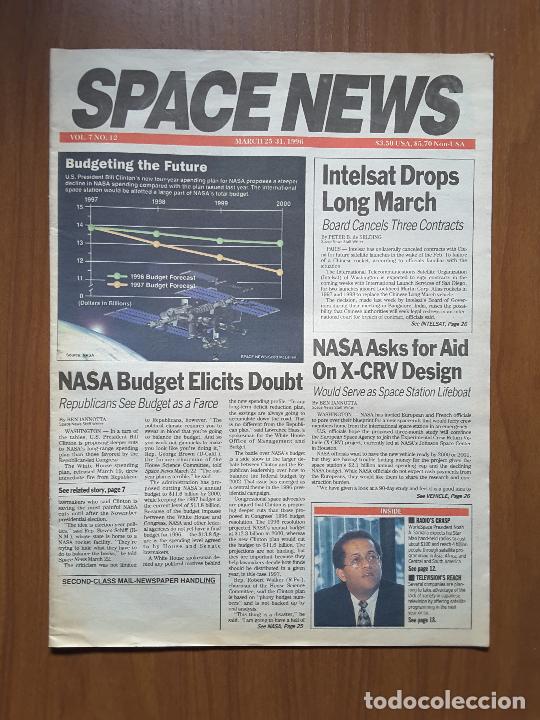 Collezionismo di Riviste e Giornali: Space News Vol. 7, No 12. Noticias del espacio. En ingl&eacute;s.