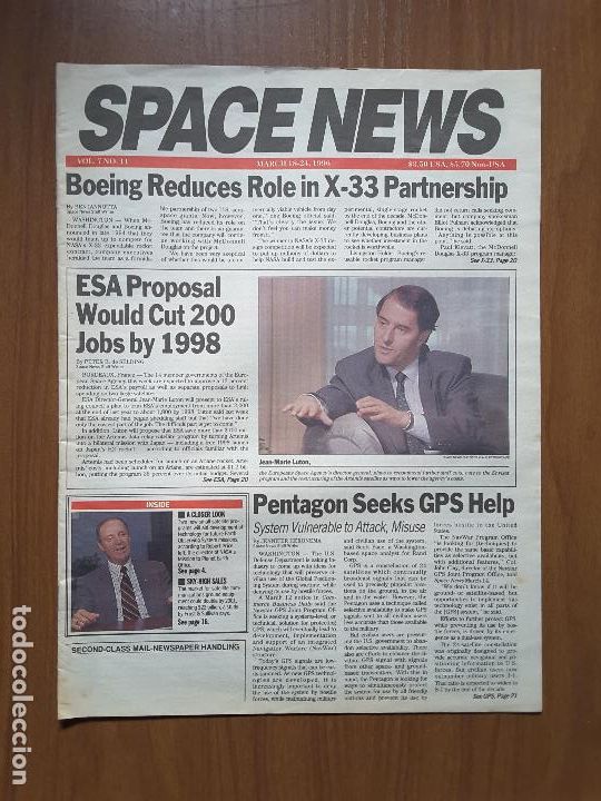 Colecionismo de Revistas e Jornais: Space News Vol. 7, No 11. Noticias del espacio. En ingl&eacute;s.
