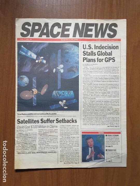 Colecionismo de Revistas e Jornais: Space News Vol. 7, No 10. Noticias del espacio. En ingl&eacute;s.