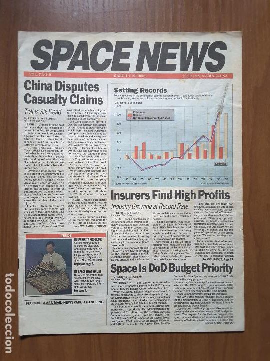 Colecionismo de Revistas e Jornais: Space News Vol. 7, No 9. Noticias del espacio. En ingl&eacute;s.