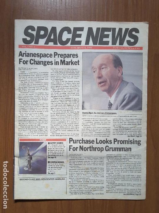 Collezionismo di Riviste e Giornali: Space News Vol. 7, No 1. Noticias del espacio. En ingl&eacute;s.