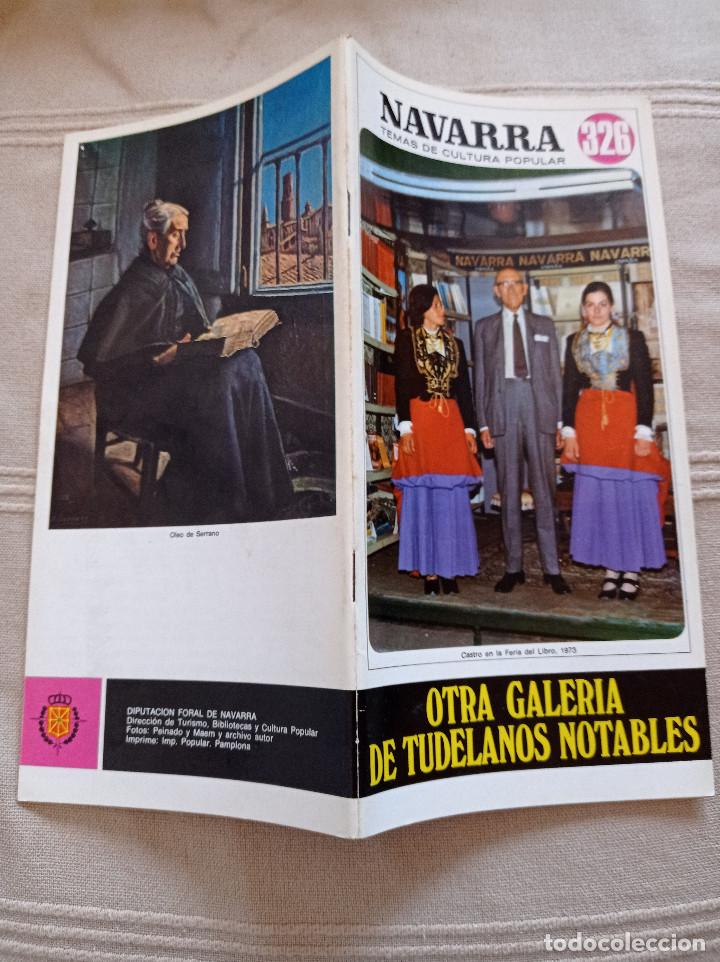 Colecionismo de Revistas e Jornais: navarra temas de cultura popular n&ordm; 326 otra galeria de tudelanos ilustres