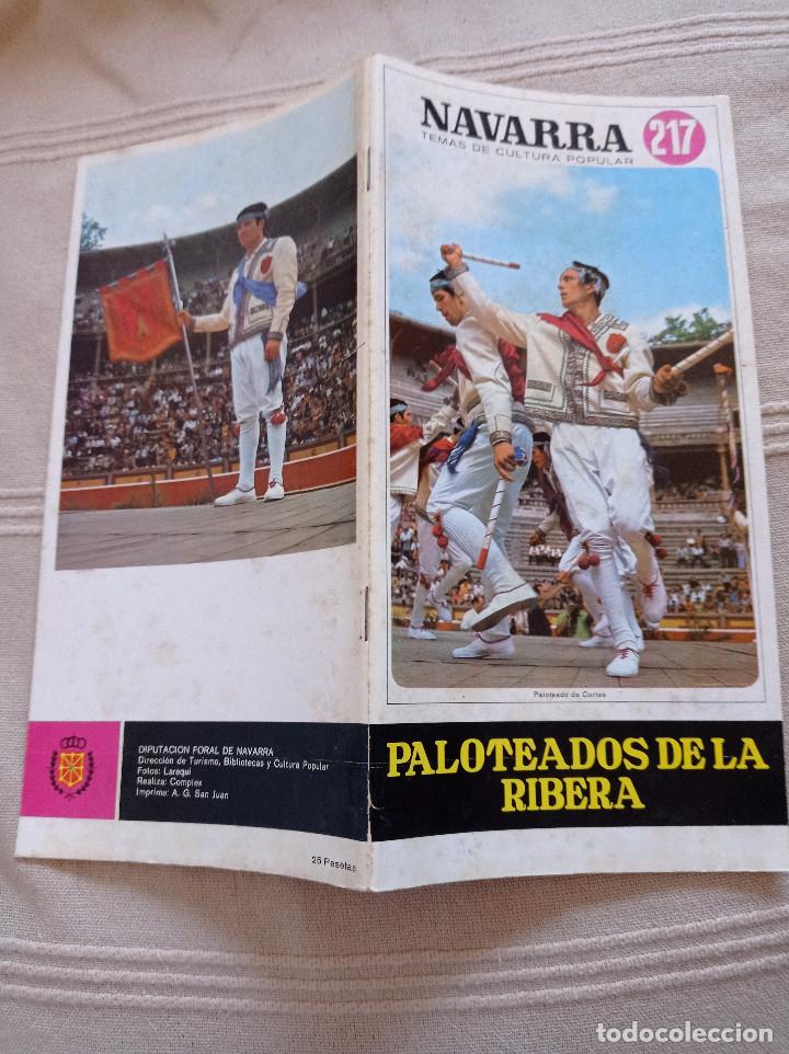 Colecionismo de Revistas e Jornais: navarra temas de cultura popular n&ordm; 217 paloteados de la ribera