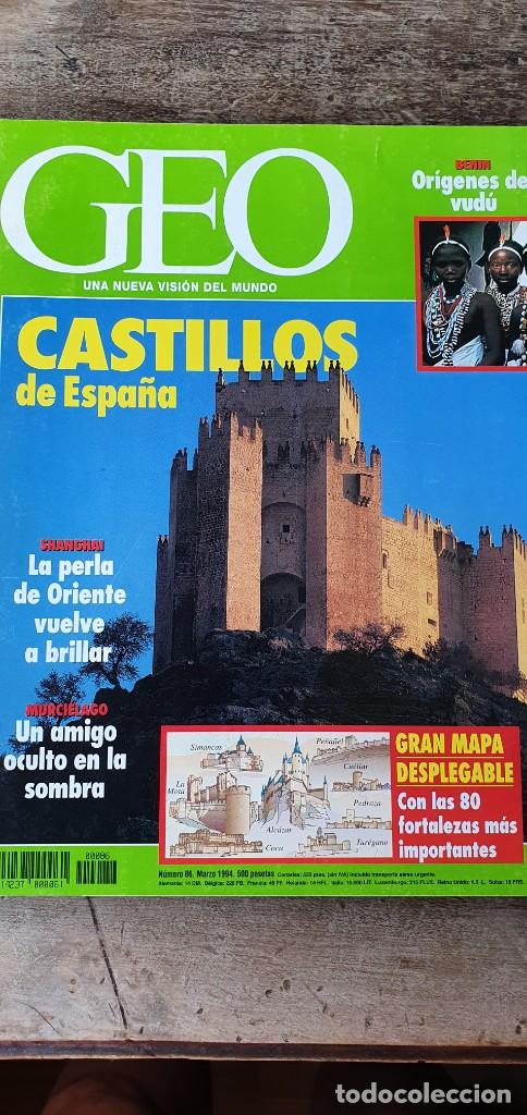 Collezionismo di Riviste e Giornali: GEO. CASTILLOS DE ESPA&Ntilde;A, MURCIELAGO, SHANCHAN