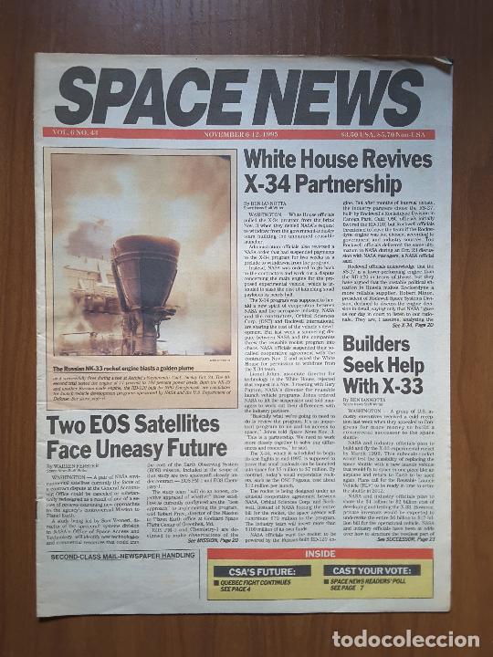 Collezionismo di Riviste e Giornali: Space News Vol. 6, No 43. Noticias del espacio. En ingl&eacute;s.