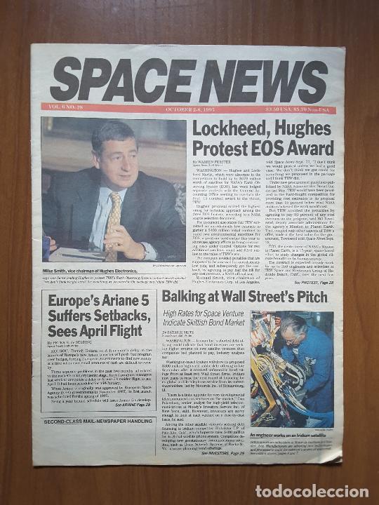 Coleccionismo de revistas y peri&oacute;dicos: Space News Vol. 6, No 38. Noticias del espacio. En ingl&eacute;s.