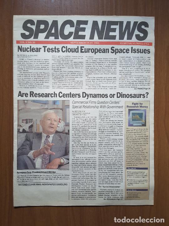 Sammeln von Zeitschriften und Zeitungen: Space News Vol. 6, No 36. Noticias del espacio. En ingl&eacute;s.