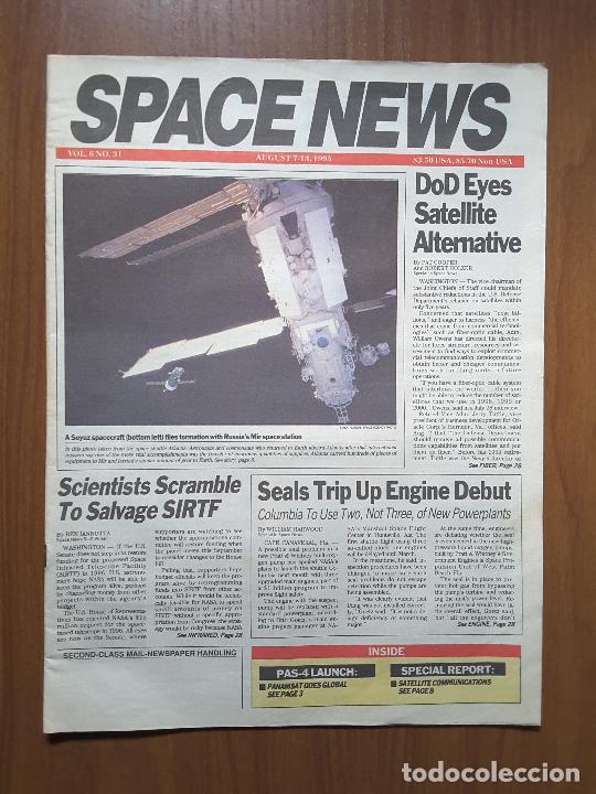 Sammeln von Zeitschriften und Zeitungen: Space News Vol. 6, No 31. Noticias del espacio. En ingl&eacute;s.