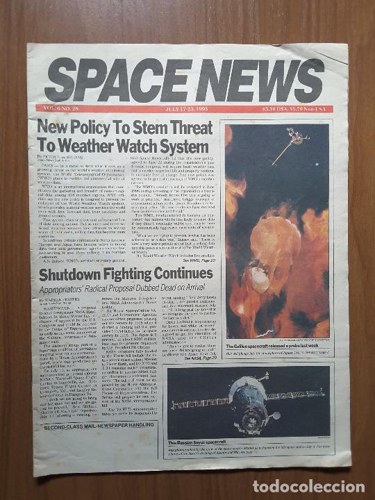 Collezionismo di Riviste e Giornali: Space News Vol. 6, No 28. Noticias del espacio. En ingl&eacute;s.