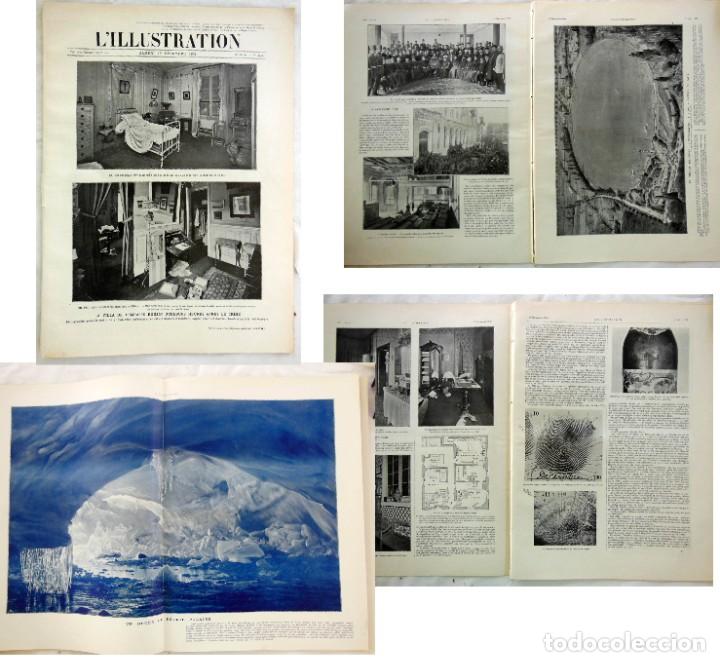 Coleccionismo de revistas y peri&oacute;dicos: L'ILLUSTRATION. N&ordm; 3434, 19 D&eacute;cembre 1908. Le crime de l'impasse Ronsin, Dans les glaces Polaires