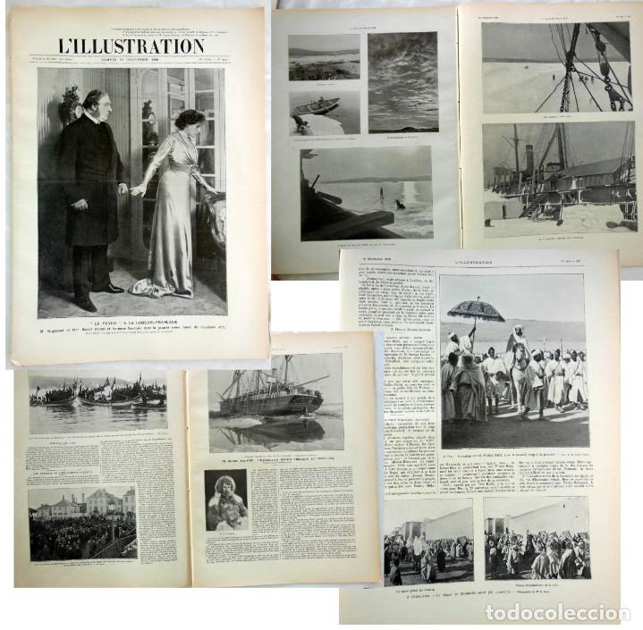 Coleccionismo de revistas y peri&oacute;dicos: L'ILLUSTRATION. N&ordm; 3433, 12 D&eacute;cembre 1908. Un drame polaire, L'Exp&eacute;dition Mylius Erichsen au Groenla