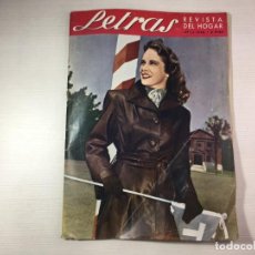 Coleccionismo de Revistas y Periódicos: REVISTA LETRAS - REVISTA DEL HOGAR - ABRIL 1948