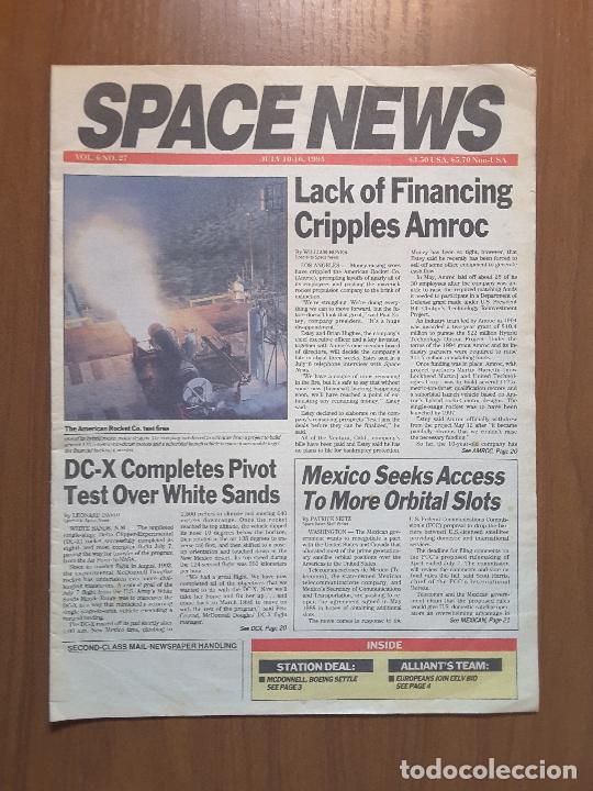 Sammeln von Zeitschriften und Zeitungen: Space News Vol. 6, No 27. Noticias del espacio. En ingl&eacute;s.