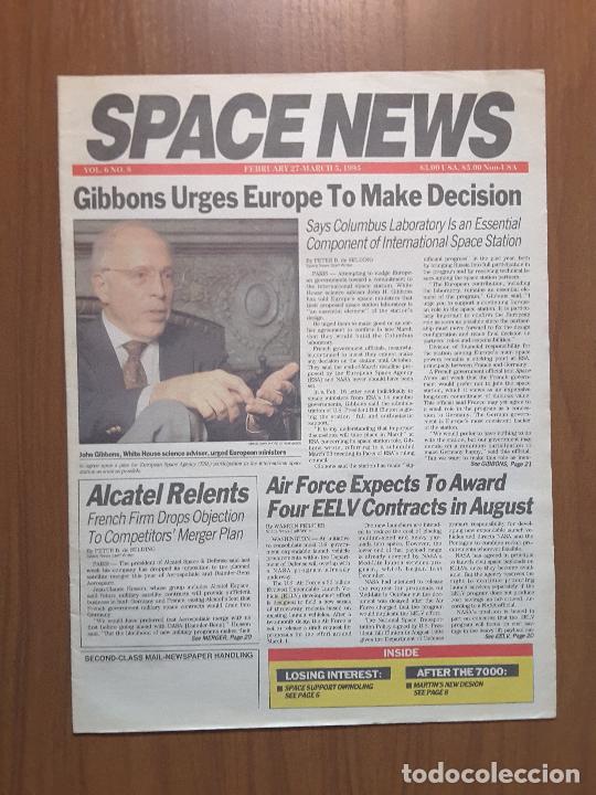 Coleccionismo de revistas y peri&oacute;dicos: Space News Vol. 6, No 8. Noticias del espacio. En ingl&eacute;s.