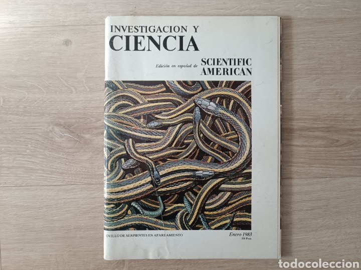 Sammeln von Zeitschriften und Zeitungen: REVISTA INVESTIGACI&Oacute;N Y CIENCIA (SCIENTIFIC AMERICAN) ENERO 1983