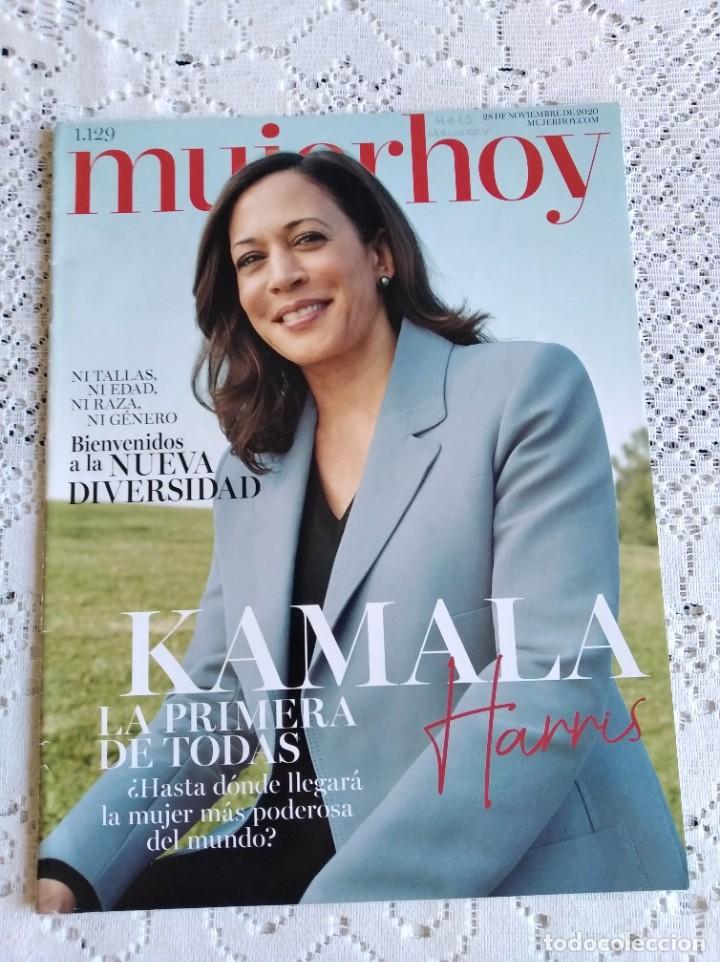 Colecionismo de Revistas e Jornais: REVISTA MUJER HOY. A&Ntilde;O 2020. N&ordm; 1129. KAMALA HARRIS. MARJANE SATRAPI. BODAS DE PLATA DE ROSA C..LEER