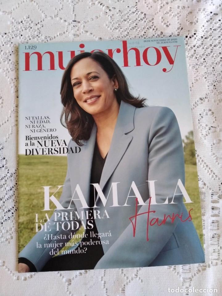 Colecionismo de Revistas e Jornais: REVISTA MUJER HOY. A&Ntilde;O 2020. N&ordm; 1129. KAMALA HARRIS. MARJANE SATRAPI. BODAS DE PLATA DE ROSA C..LEER