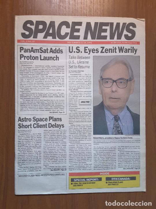 Collezionismo di Riviste e Giornali: Space News Vol. 5, No 47. Noticias del espacio. En ingl&eacute;s.