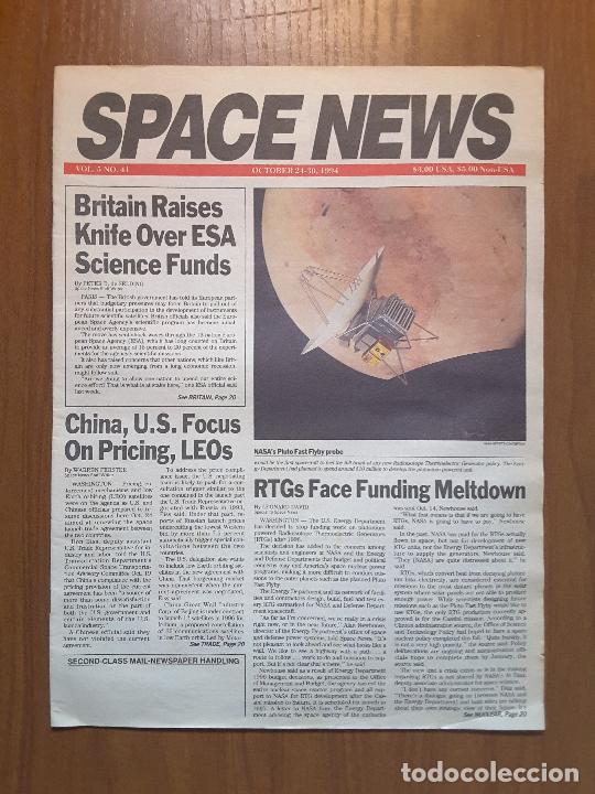 Collezionismo di Riviste e Giornali: Space News Vol. 5, No 41. Noticias del espacio. En ingl&eacute;s.