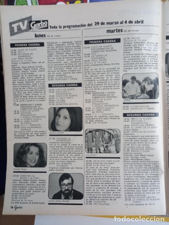 Coleccionismo de Revistas y Peri&oacute;dicos: los payasos de la tele marisol gonzalez chicho iba&ntilde;ez serrador priscilla presley dallas