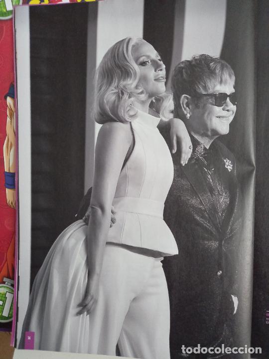 Collezionismo di Riviste e Giornali: pin up recrte a toda pagina lady gaga elton john